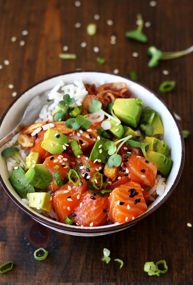 Ahi Soja Poke Bowl Rezept