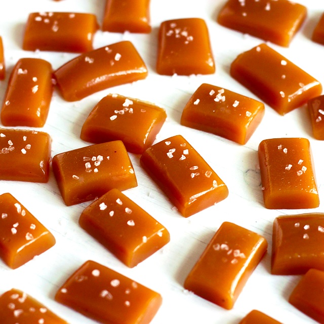 Apple Cider Caramels – Süßmost-Karamellen