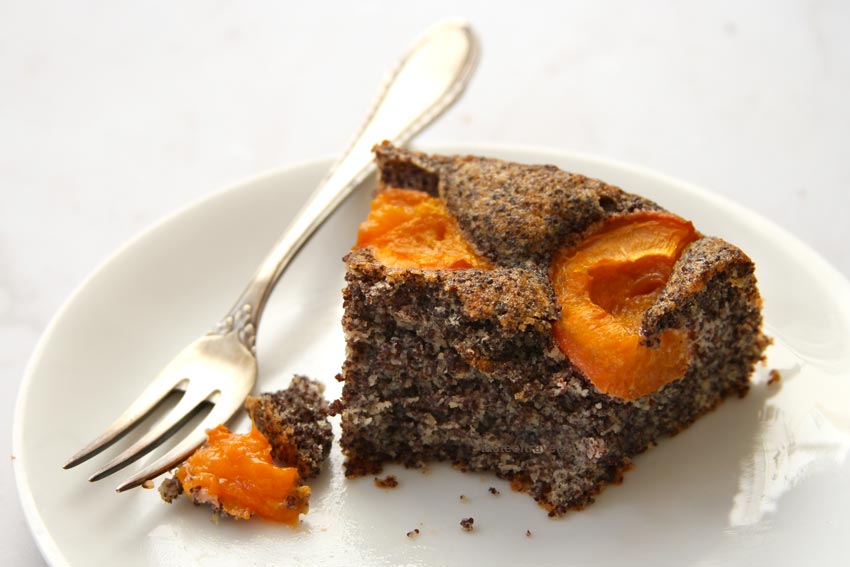 Aprikosen Mohn Kuchen