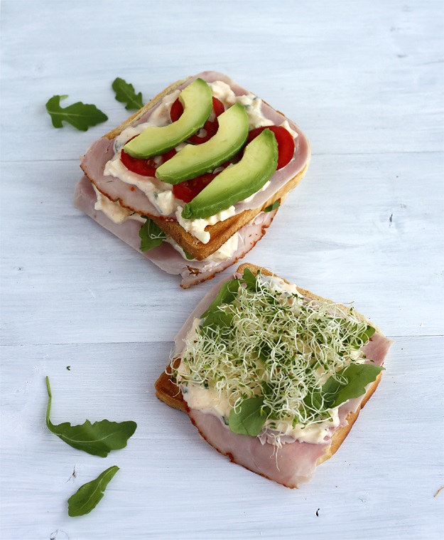 Avocado Club Sandwich