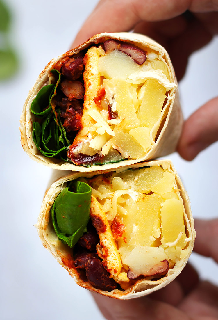 Breakfast Burrito Rezept