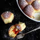Buchtel Wuchteln mit Marmelade gefüllt Rezept