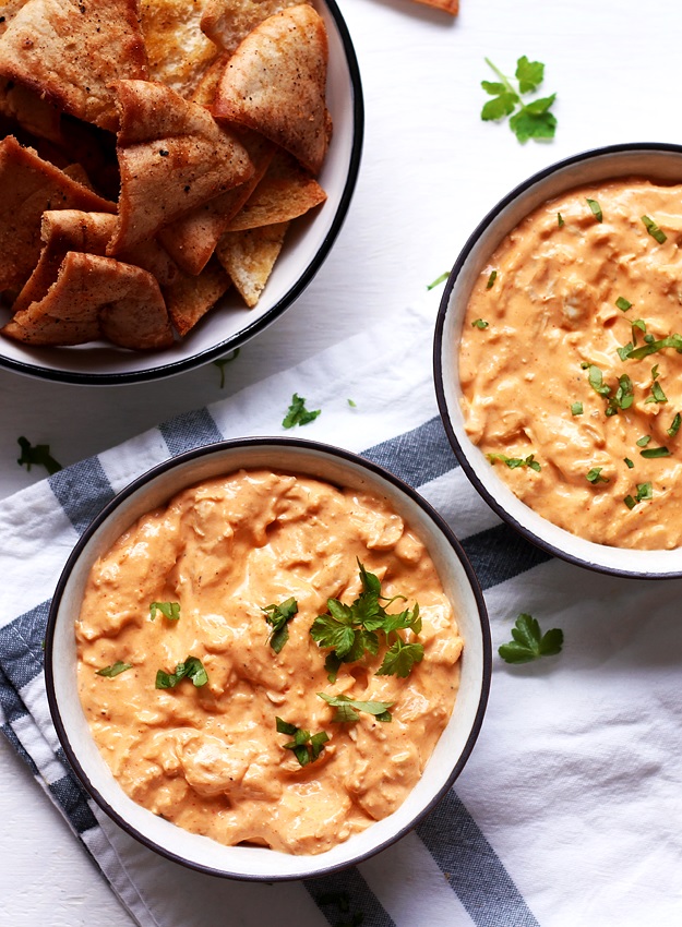 Buffalo Chicken Dip Superbowl Rezept