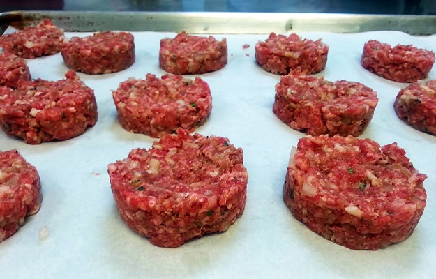 Burger Patties formen