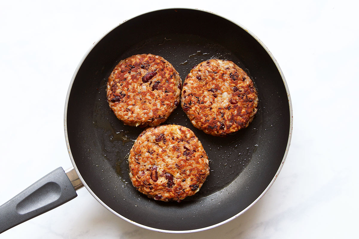 Burgerpatties aus Kidneybohnen Rezept