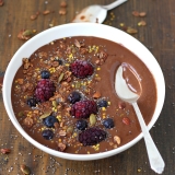 Rezept Cacao Banana Smoothie Bowl