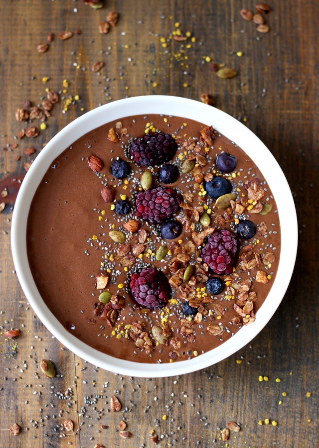 Cacao Banana Smoothie Bowl - Rezept