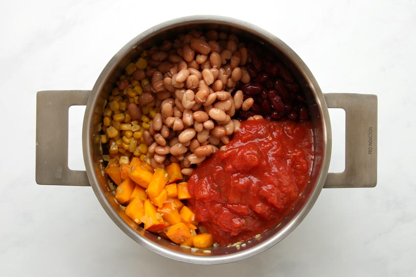 Chili mit Kürbis