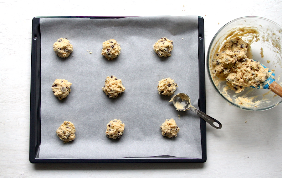 Chocolate Chip Cookies Teig