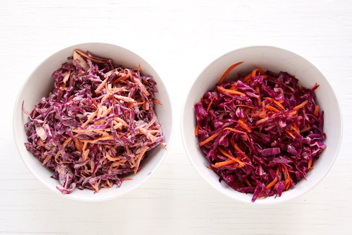 Der beste Rotkohl Coleslaw