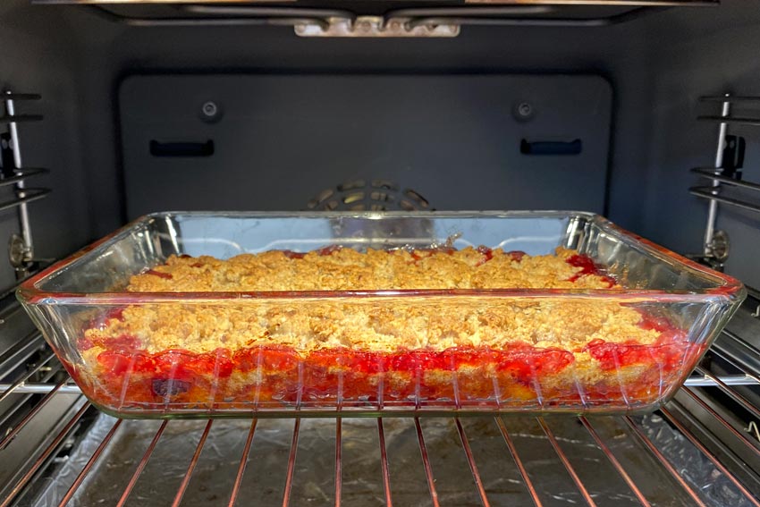 Crumble mit Zwetschgen