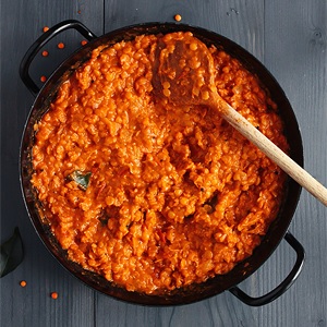 Dhal mit roten Linsen Rezept