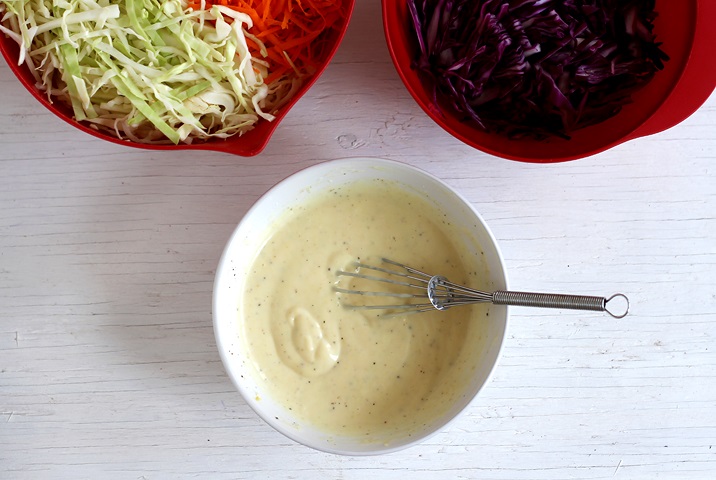 Dressing für Coleslaw