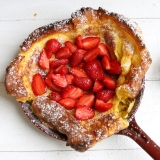 Dutch Baby Ofenpfannkuchen Schritt-für Schritt Rezept