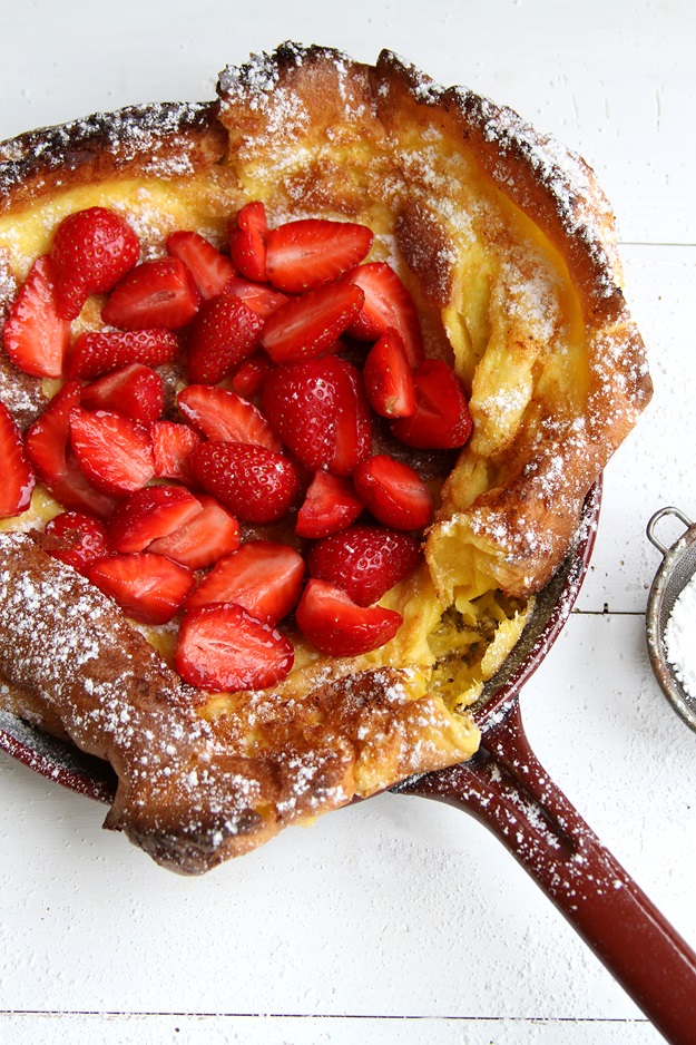 Dutch Baby Pfannkuchen - Rezept