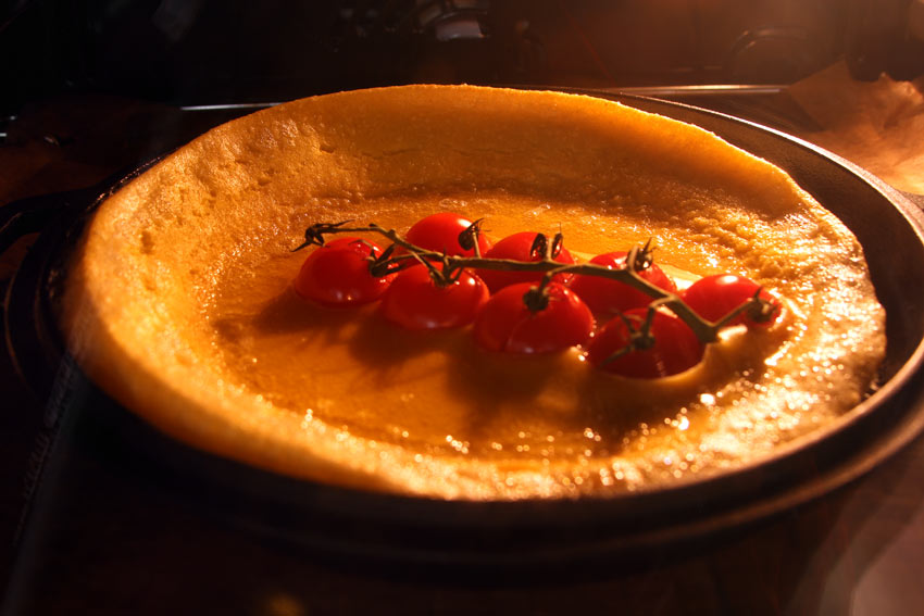 Dutch Baby im Ofen