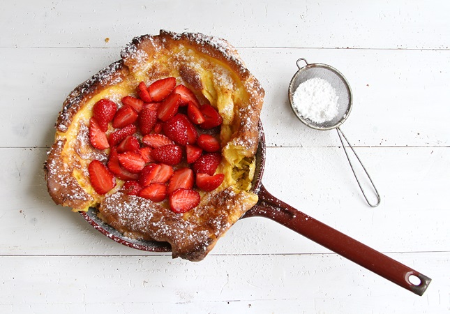 Einfaches Schritt für Schritt Rezept für Dutch Baby