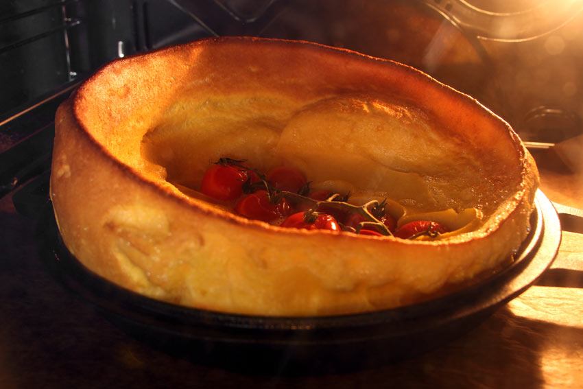 Dutch Baby im Ofen