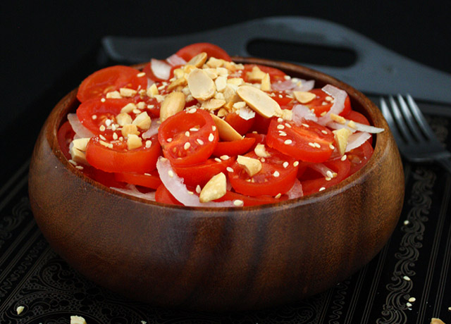 Rezept Burmesischer Tomatensalat