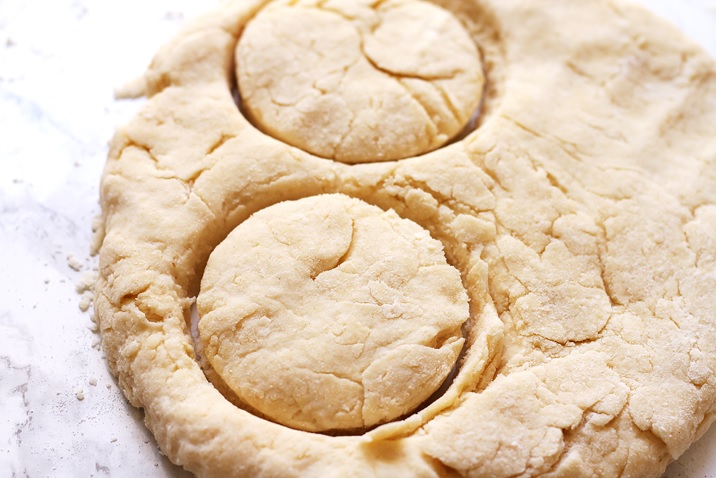 Einfacher Teig für Shortcakes