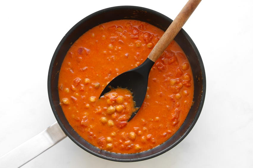 Kichererbsen Tomaten Curry