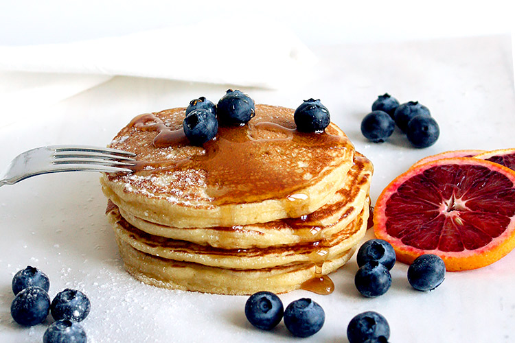 Fluffige Buttermilk Pancakes Rezept