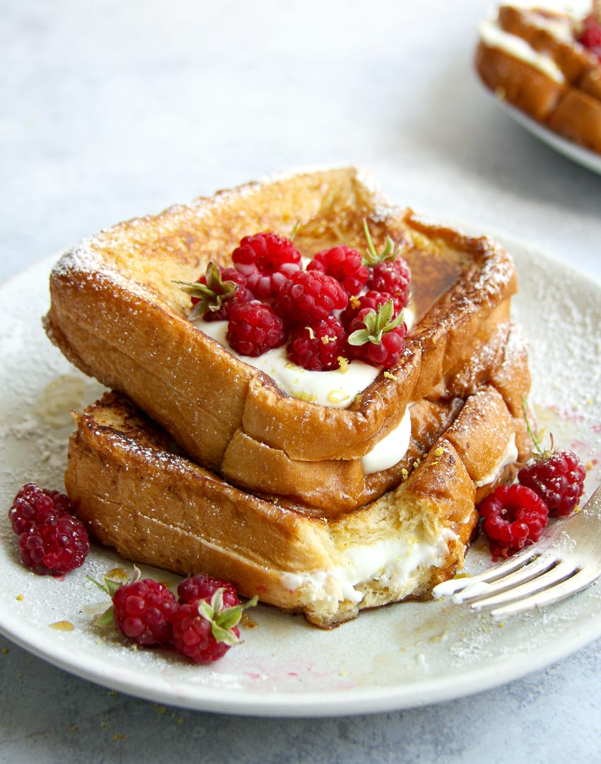 French Toast mit Frischkäse
