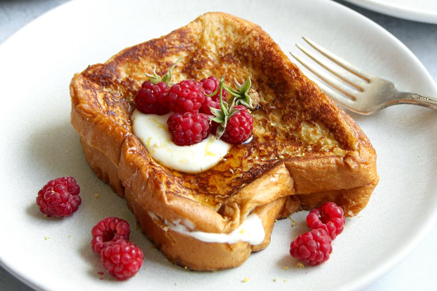 French Toast mit Frischkäse