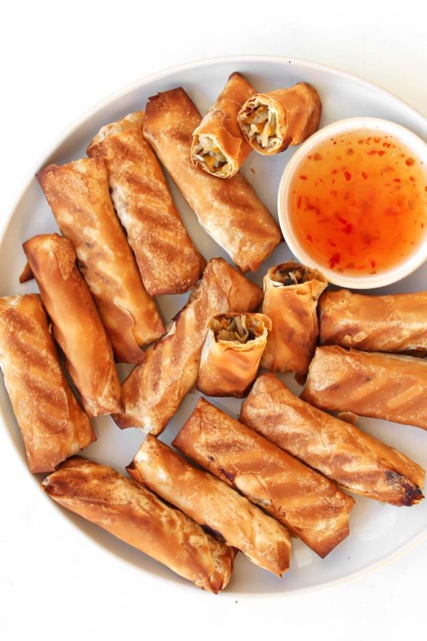 Frühlingsrollen aus dem Backofen » Taste of Travel