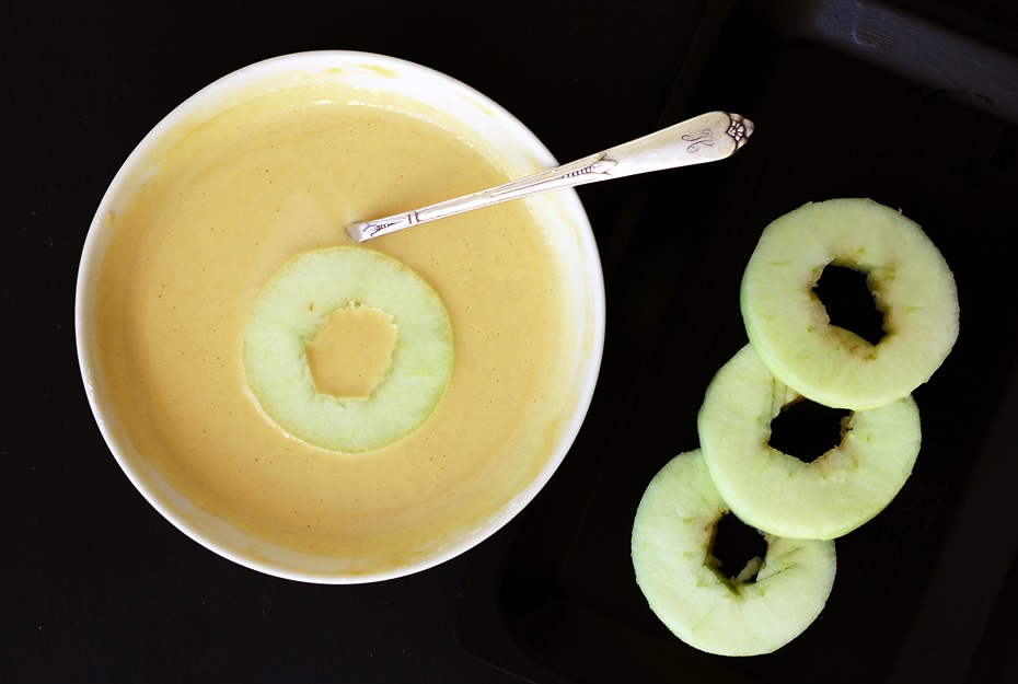 Gebackene Apfelscheiben Apfelringe Rezept