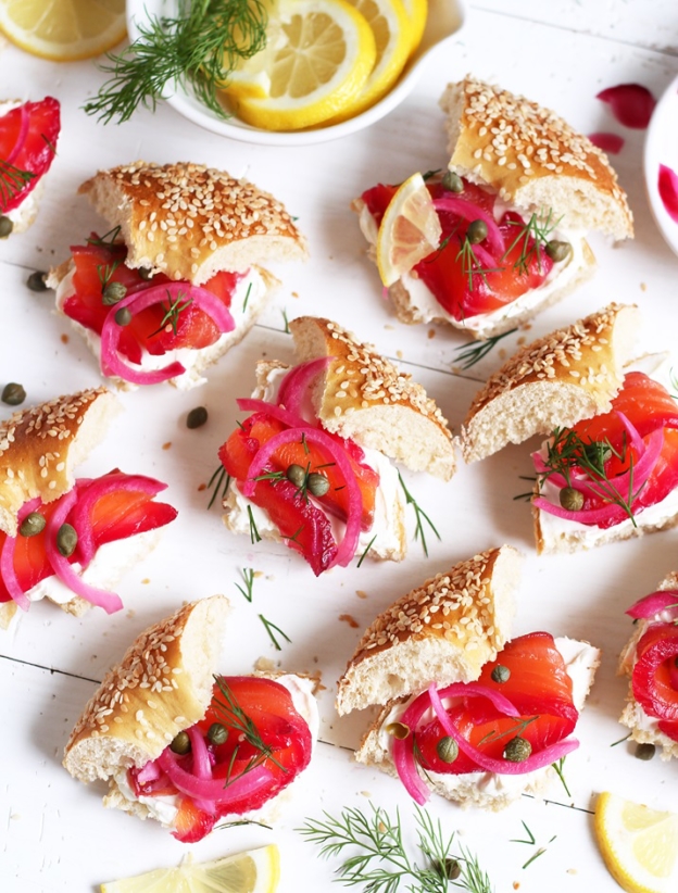 Gebeizter Lachs mit Roten Rüben » Taste of Travel