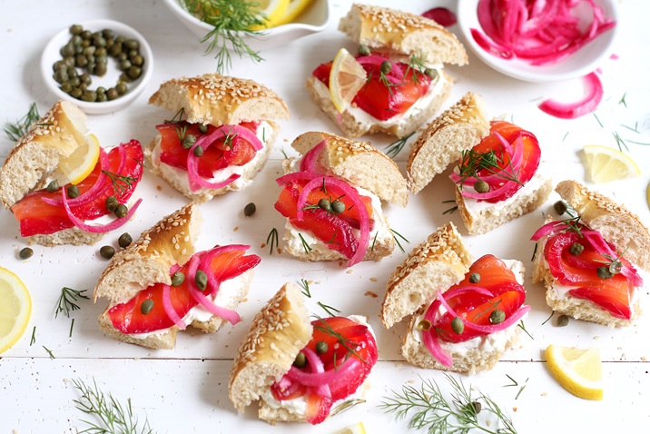 Gebeizter Lachs mit Roten Rüben Rezept