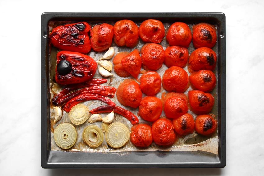 Gemüse Salsa Roja Rezept Ofen