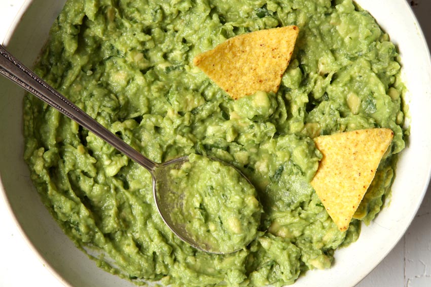 Guacamole ohne Tomaten