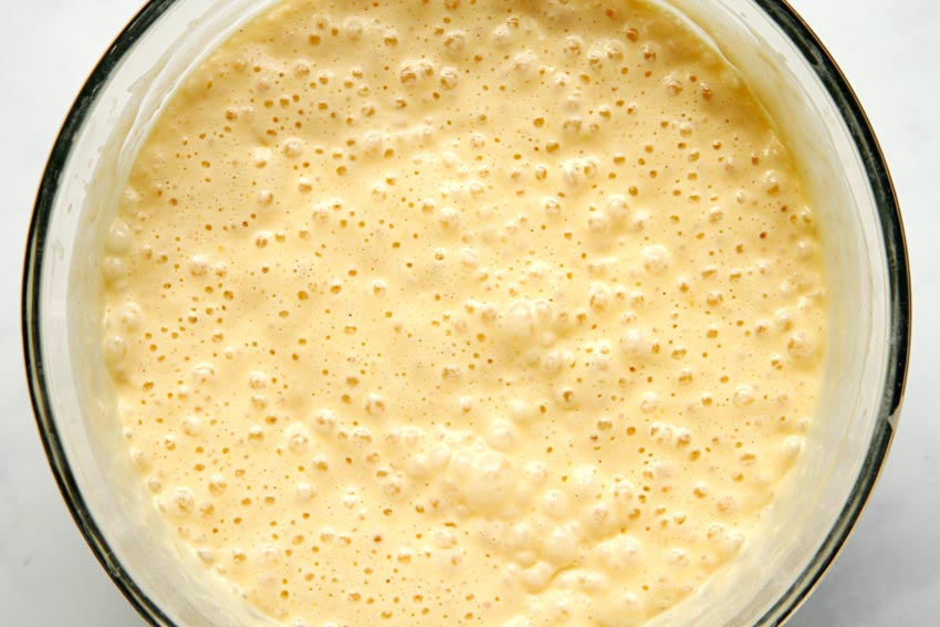 Hefeteig für Waffeln
