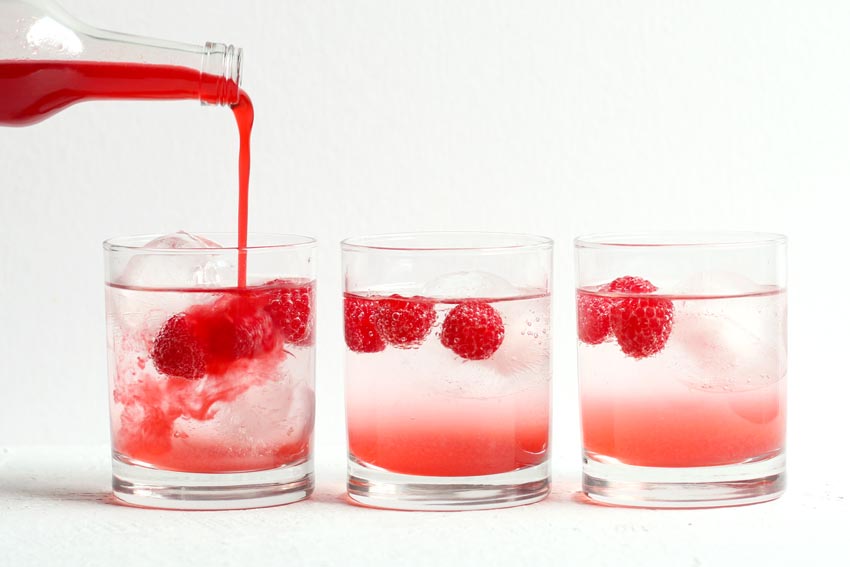 Himbeer Shrub Rezept
