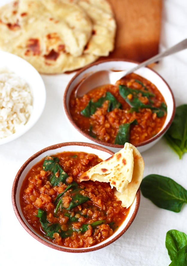 Indisches Dhal mit Roten Linsen Rezept