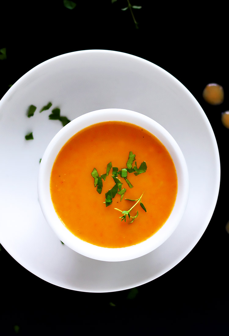 Klassische Gemüsesuppe püriert Rezept