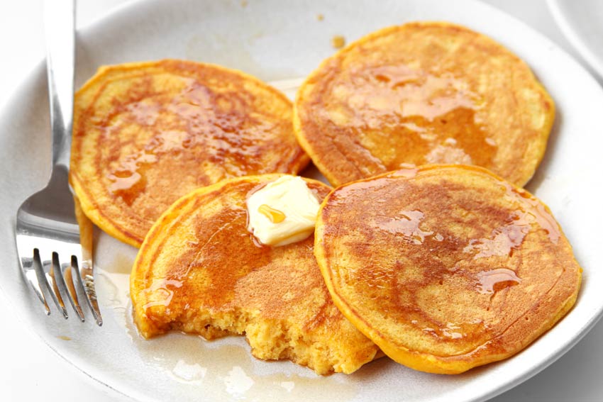Kürbis Panckakes