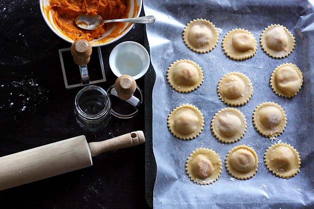 Kürbis Ravioli Rezept