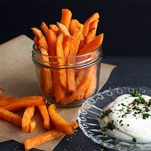 Kumara Fries – Süßkartoffel Pommes