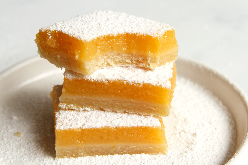 Lemon Bars Zitronenschnitten