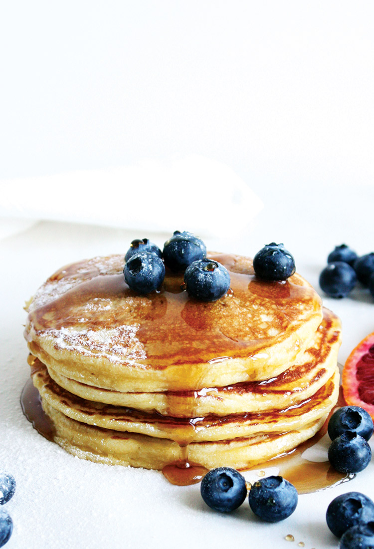 Luftige Buttermilk Pancakes Rezept