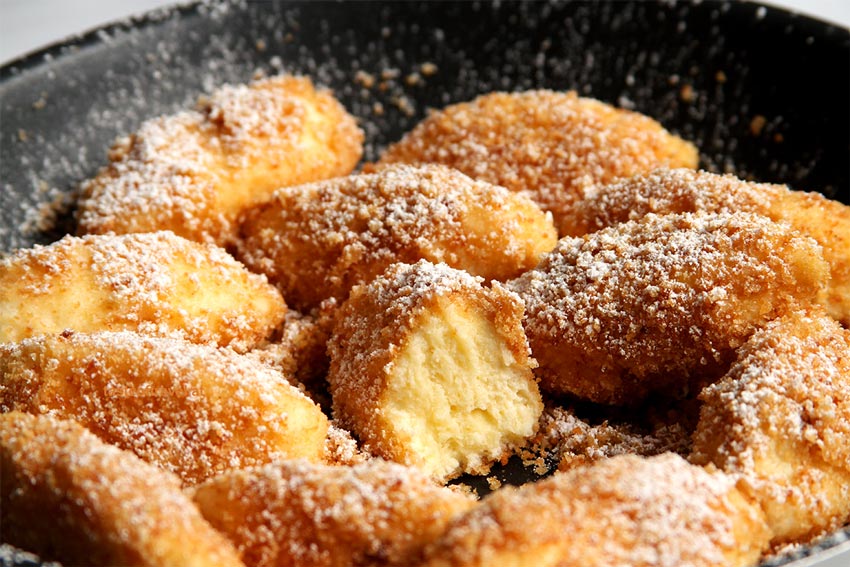 Luftige Topfennockerl Rezept
