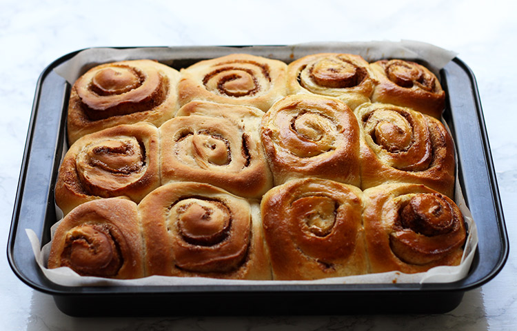 Luftige Zimtschnecken Rezept