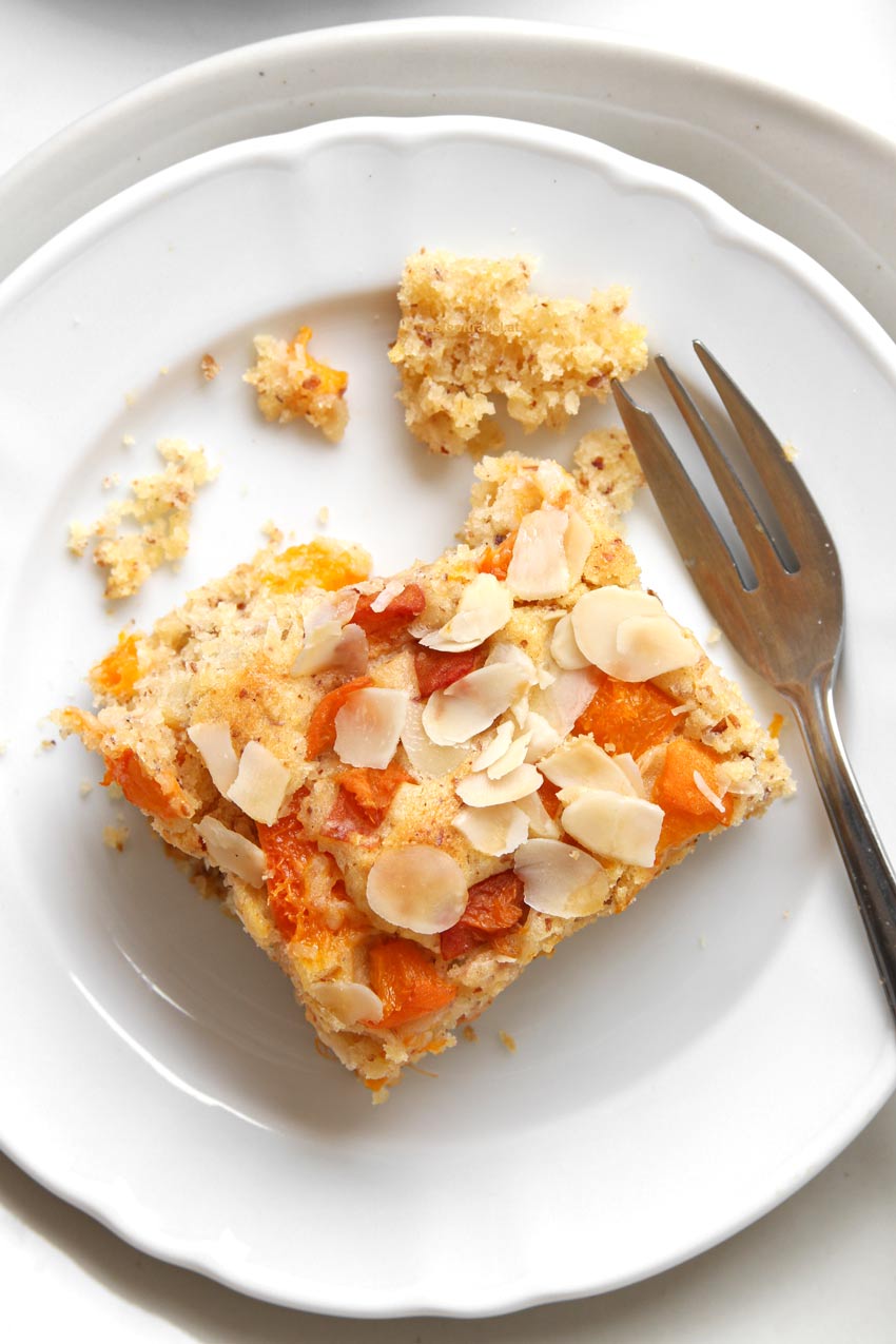 Marillen Mandel Kuchen