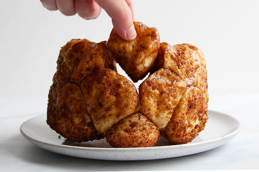 Monkey Bread abzupfen