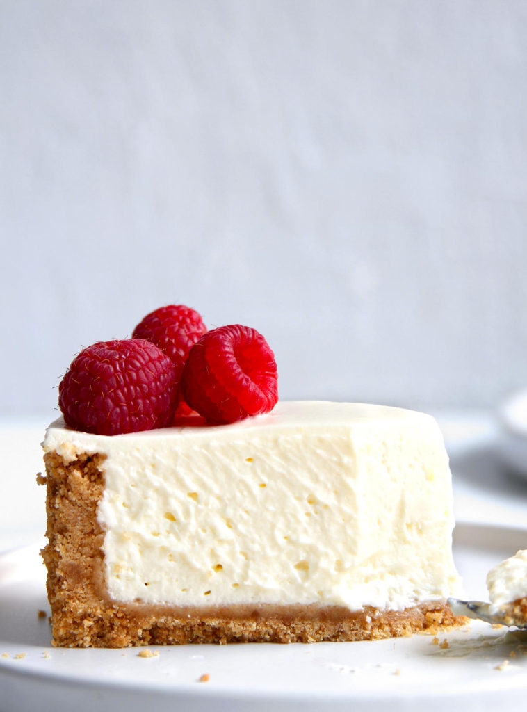 Stück No-Bake Cheesecake