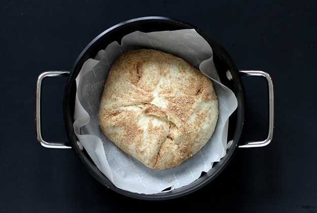 No knead Sauerteigbrot