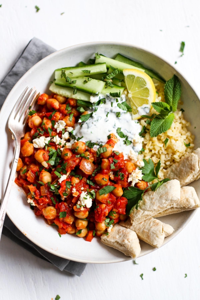 Orientalische Kichererbsen Bowl mit Video » Taste of Travel